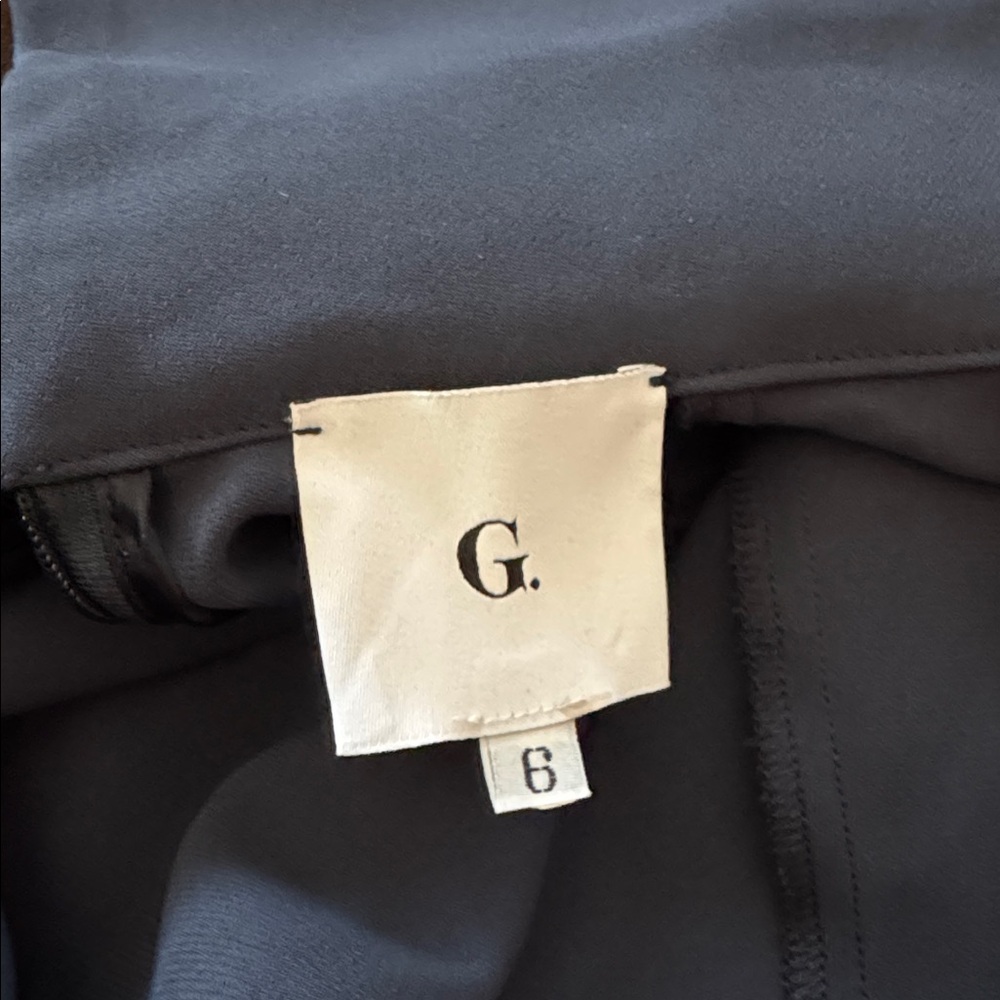 G. Label By GOOP Ren Asymmetrical-Hem Dress - sz 6 - Picture 7 of 9